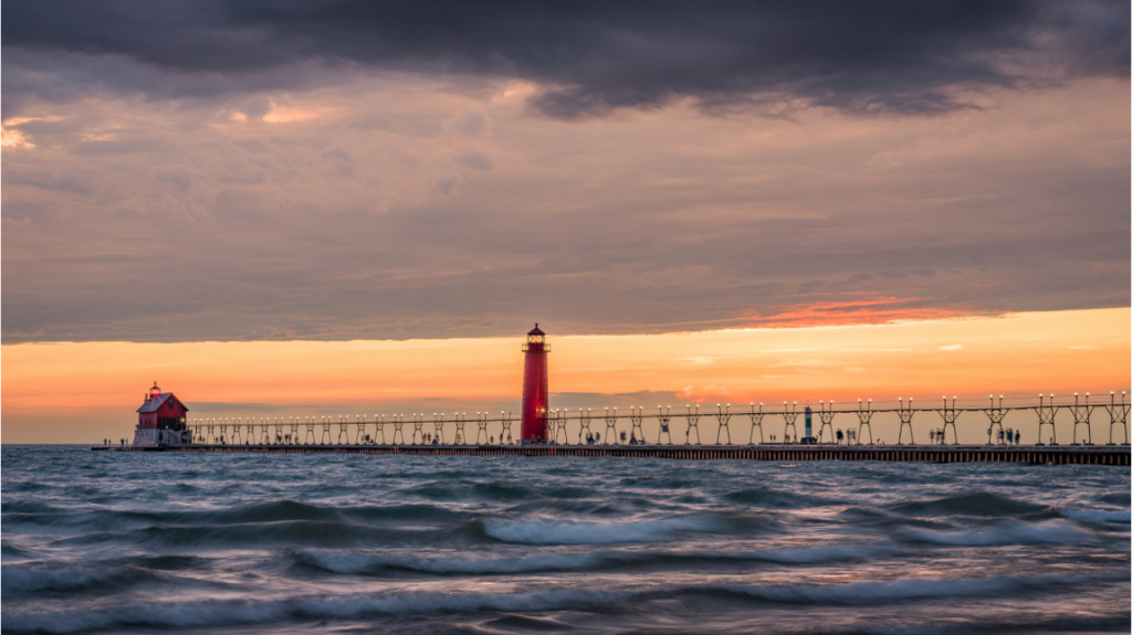 Main image Evening At Grand Haven