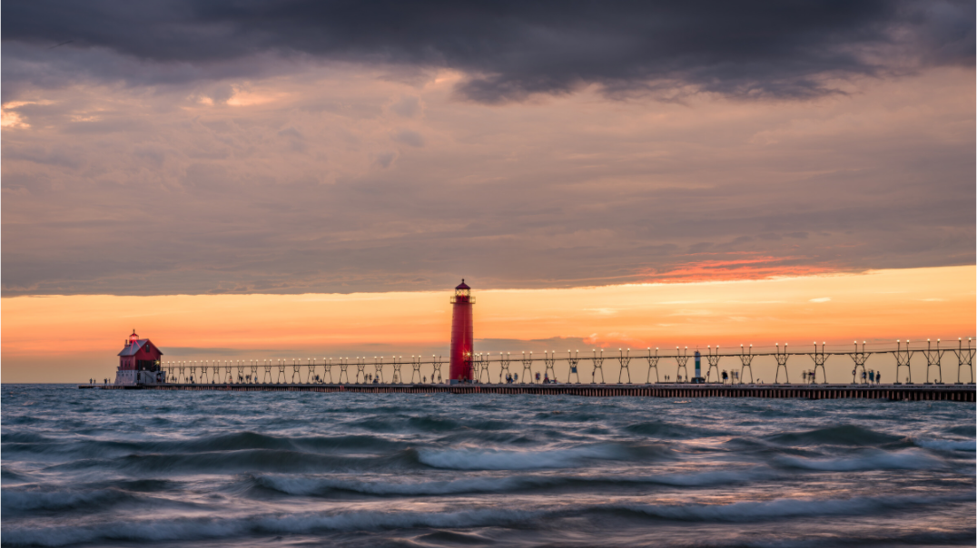 Main image Evening At Grand Haven
