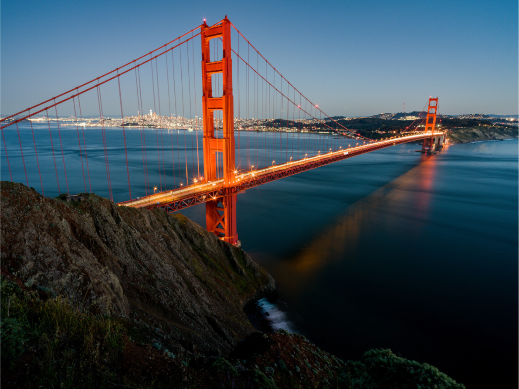 Main image Golden Gate At Blue Hour